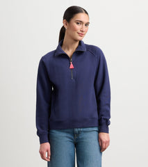 Mock Neck Pullover - Patriot Blue | Hatley Sale Women
