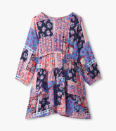 Girls Patchwork Floral Flounce Dress | Hatley Onsale Girls