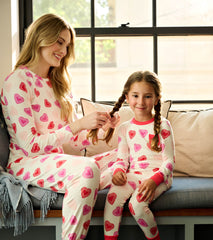 Women's Cut Out Hearts Pajama Set | Hatley For Women