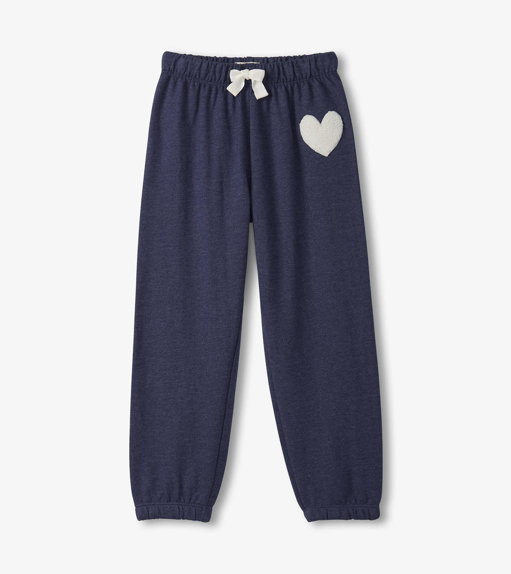 Girls Patriot Blue Baggy Track Pants | Hatley US Girls