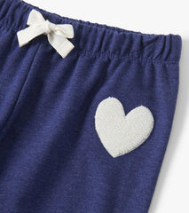 Girls Patriot Blue Baggy Track Pants | Hatley US Girls