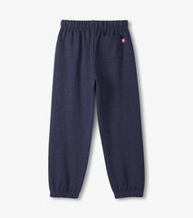 Girls Patriot Blue Baggy Track Pants | Hatley US Girls