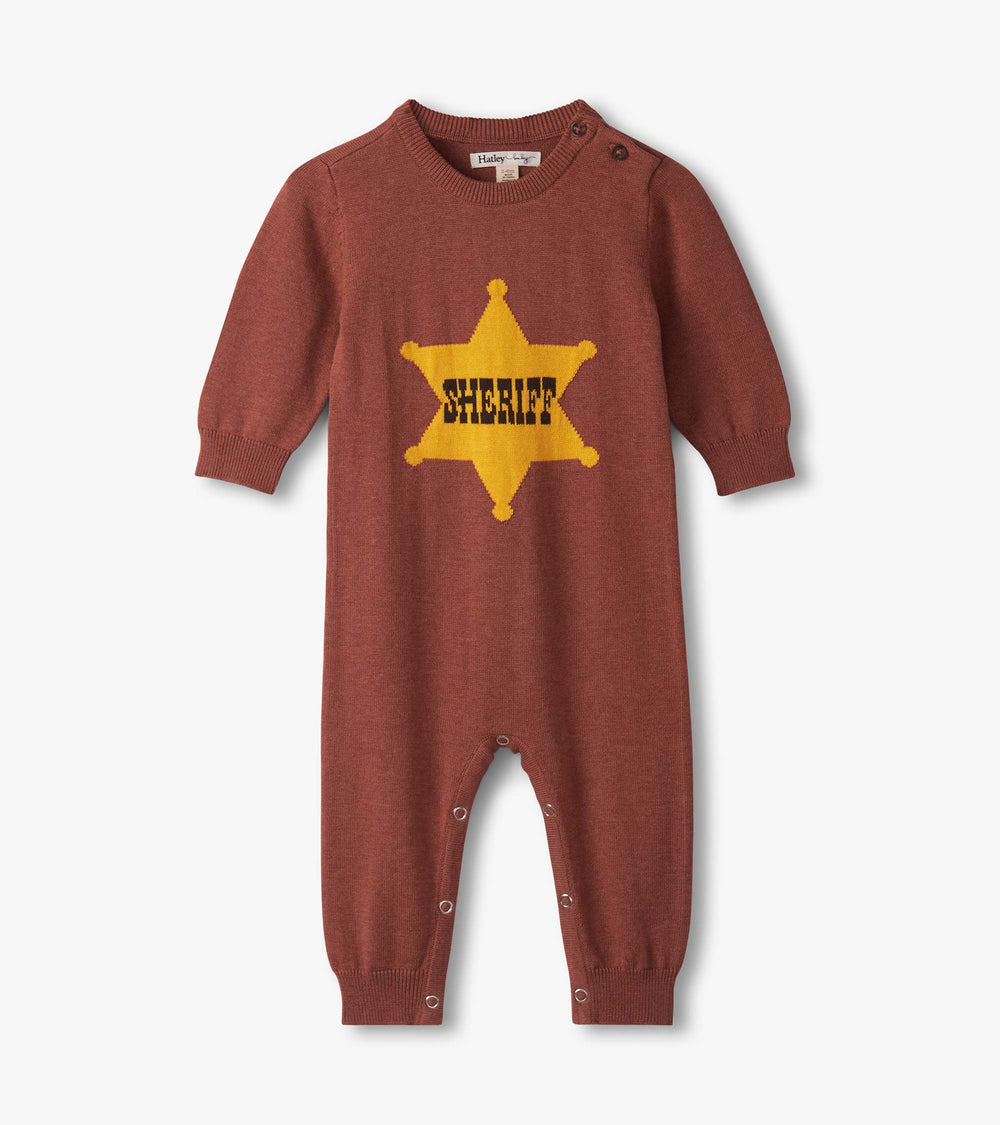 Baby Boys Sheriff Knit Romper | Hatley Sale Baby & Toddler