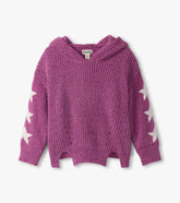 Girls Radiant Orchid Chenille Pullover Sweater | Hatley Outlet Girls