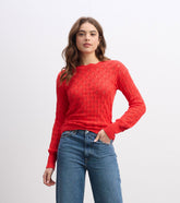 Iris Sweater - Ruby Red | Hatley Outlet Women