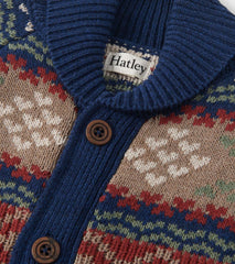 Boys Vintage Fair Isle Shawl Collar Cardigan | Hatley Discount Boys