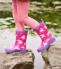 Rainbow Unicorns Rain Boots | Hatley Discount Girls
