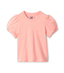 Girls Apricot Blush Twisted Sleeve T-Shirt | Hatley US Girls