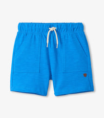 Boys French Blue Relaxed Shorts | Hatley Outlet Boys