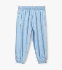 Baby & Toddler Girls Denim Baggy Pants | Hatley Sale Baby & Toddler