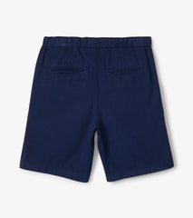 Boys Navy Twill Shorts | Hatley Boys