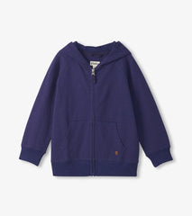 Boys Patriot Blue Full-Zip Hoodie | Hatley Outlet Boys