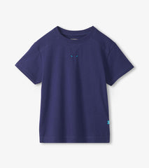 Boys Patriot Blue Drop Shoulder T-Shirt | Hatley US Boys