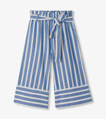 Girls Powder Stripes Cropped Paperbag Pants | Hatley US Girls