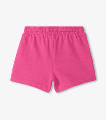 Girls Raspberry Rose Easy Basic Shorts | Hatley Discount Girls