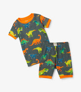 Colorblock Dino Short Pajama Set | Hatley US Boys