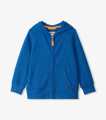 Boys Deep Blue Sky Zip-Up Hoodie | Hatley Boys