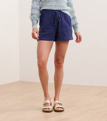 Everywhere Shorts - Navy Gauze | Hatley Outlet Women