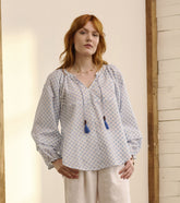 Naomi Blouse - Petal Palace | Hatley Discount Women