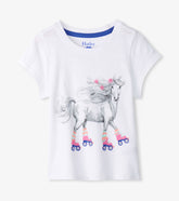 Girls Roller Skates Graphic Tee | Hatley Onsale Girls
