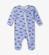 Baby Boys Airplanes Footed Sleeper | Hatley Onsale Baby & Toddler