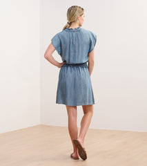 Ava Dress - Blue Acid Wash | Hatley