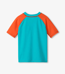 Boys Sharks Short Sleeve Rashguard | Hatley Outlet Boys