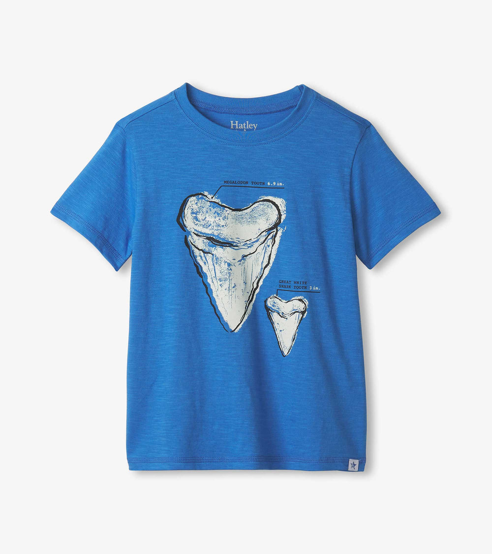 Boys Shark Tooth Glow in the Dark Graphic Tee | Hatley US Boys