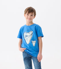 Boys Shark Tooth Glow in the Dark Graphic Tee | Hatley US Boys