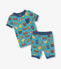 Boys Carnival Food Short Pajama Set | Hatley Sale Boys
