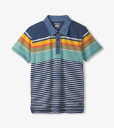 Boys Nautical Stripes Polo Tee | Hatley For Boys