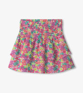 Girls Fresh Flowers Smocked Skirt | Hatley Sale Girls