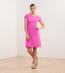 Brooke Dress - Fuchsia French Terry | Hatley Sale Women