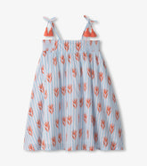 Girls Crinkle Gauze Girls Floral Dress | Hatley For Girls