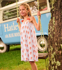 Girls Crinkle Gauze Girls Floral Dress | Hatley For Girls