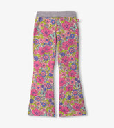 Girls Groovy Flowers Stretch Bell Bottoms | Hatley For Girls