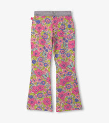 Girls Groovy Flowers Stretch Bell Bottoms | Hatley For Girls