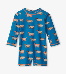 Baby Boys Hot Dogs One-Piece Rashguard | Hatley Discount Baby & Toddler