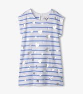 Girls Heart Stripes Slouchy Dress | Hatley Outlet Girls