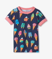 Girls Ice Cream Treats Short Pajama Set | Hatley US Girls