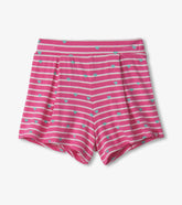 Baby & Toddler Girls Rose Hearts Patch Pocket Shorts | Hatley For Baby & Toddler