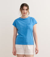 Slouchy Pocket Tee - Marina | Hatley Onsale Women