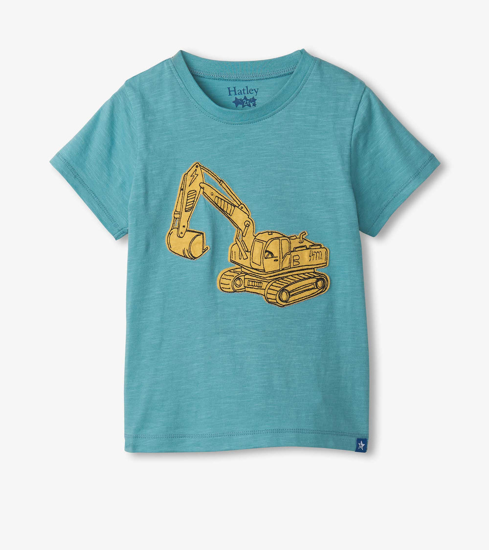 Baby & Toddler Boys Digger Graphic Tee | Hatley Discount Baby & Toddler