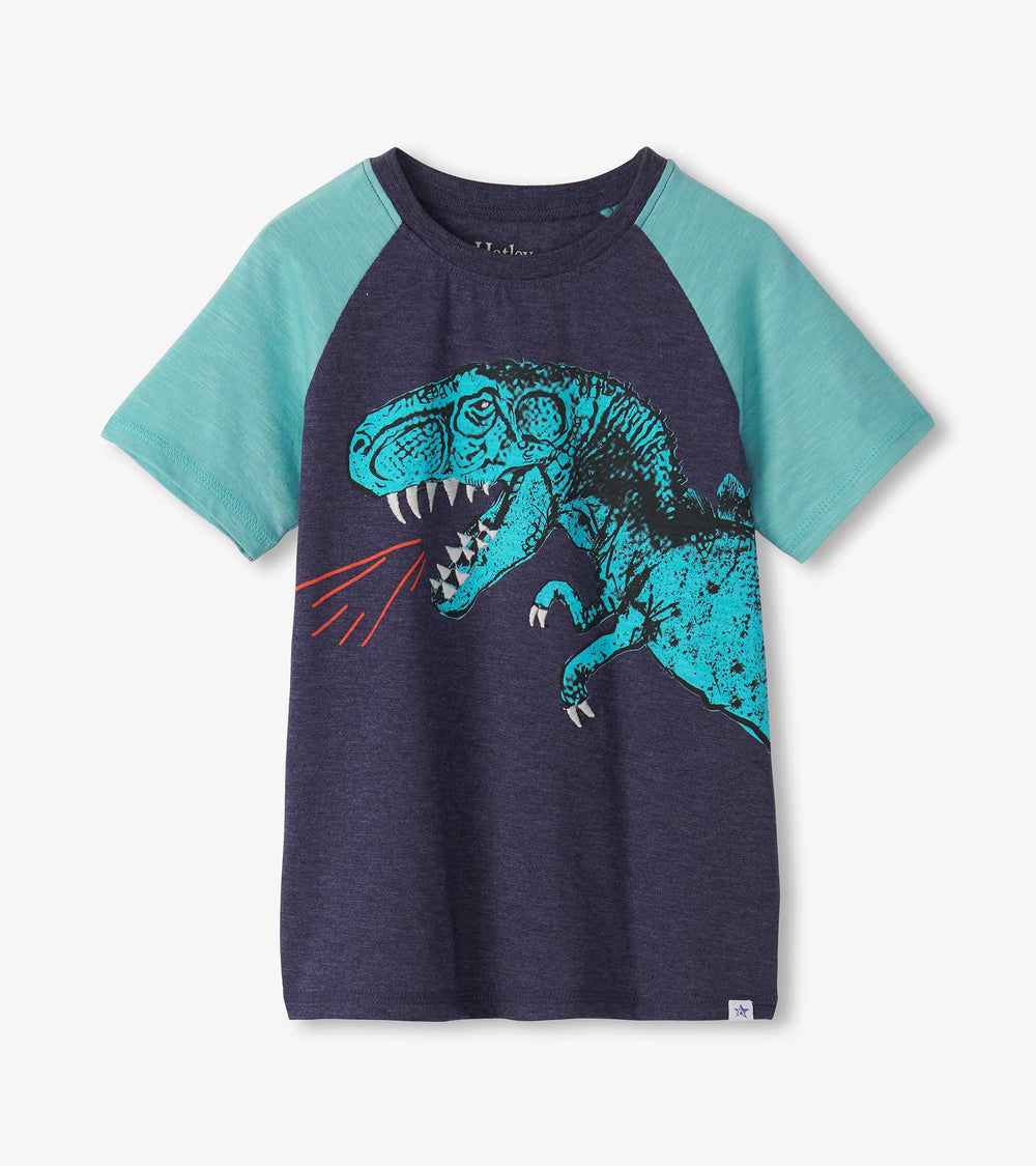 Boys T-Rex Raglan T-Shirt | Hatley Boys