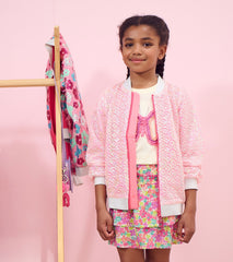 Girls Pearl Mermaid Sequined Bomber Jacket | Hatley Onsale Girls