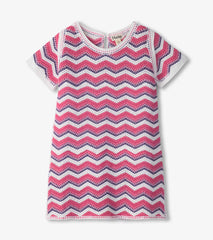 Girls Rose Chevron T-Shirt Dress | Hatley Discount Girls