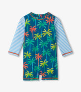 Baby Boys Printed Palms One-Piece Rashguard | Hatley Baby & Toddler