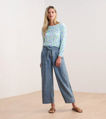 3/4 Sleeve Knit Breton - Painted Flowers | Hatley Sale Women