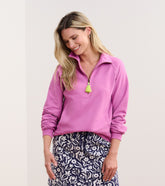 Mock Neck Pullover - Orchid | Hatley Women