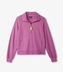 Mock Neck Pullover - Orchid | Hatley Women